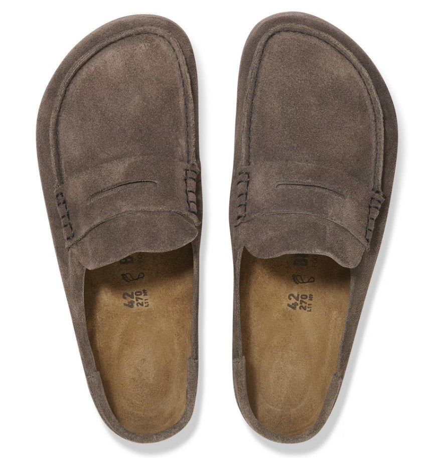 Naples Wrapped Suede Leather Concrete Gray Bild 3
