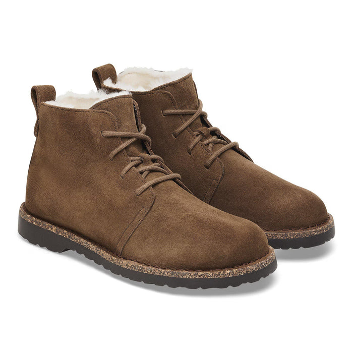 Uppsala Mid Shearling Suede Leather Dark Tea Bild 2