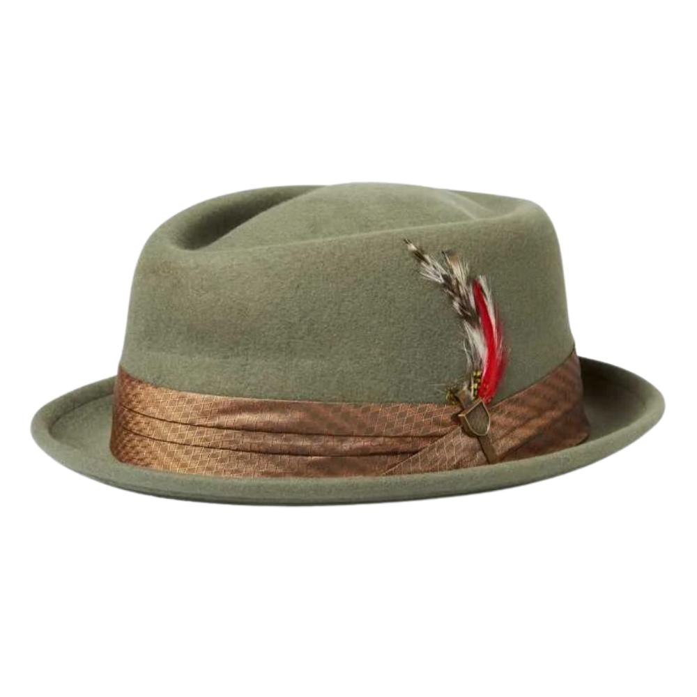 Stout Pork Pie Light Moss/Coffee Di Bild 1