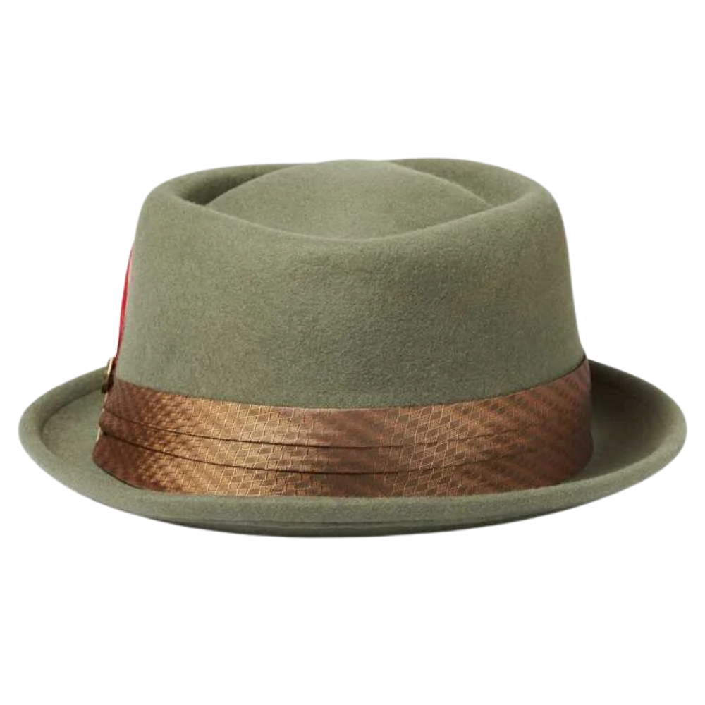 Stout Pork Pie Light Moss/Coffee Di Bild 2