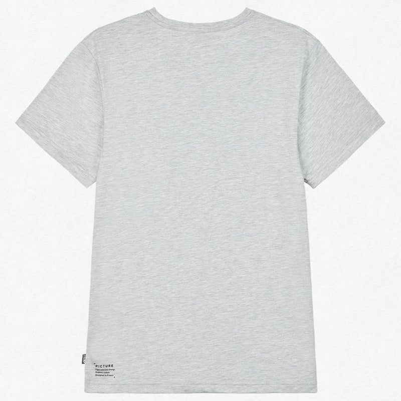 Murray Tee - Picture - Grey Melange 