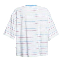SPICE FLOW SS - Quiksilver - WHITE STRIPE - T-Shirt