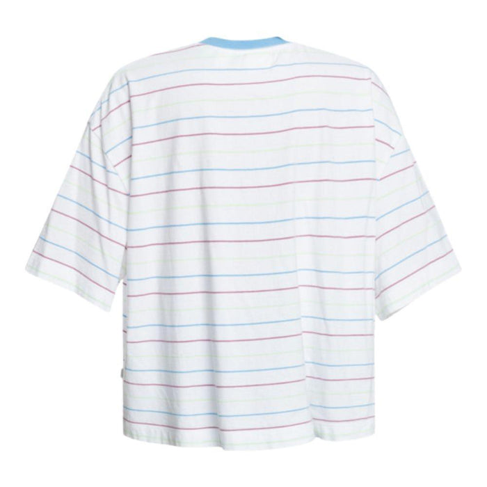 SPICE FLOW SS - Quiksilver - WHITE STRIPE - T-Shirt