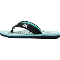 Quiksilver - MOLOKAI LAYBACK II  YOUTH - GREEN/BLUE/YELLOW - Flip Flop