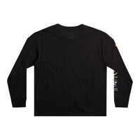 RADICAL TIMES LS YTH - Quiksilver - Schwarz - T-Shirt Langarm