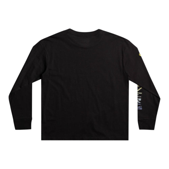 RADICAL TIMES LS YTH - Quiksilver - Schwarz - T-Shirt Langarm