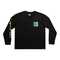 RADICAL TIMES LS YTH - Quiksilver - Schwarz - T-Shirt Langarm