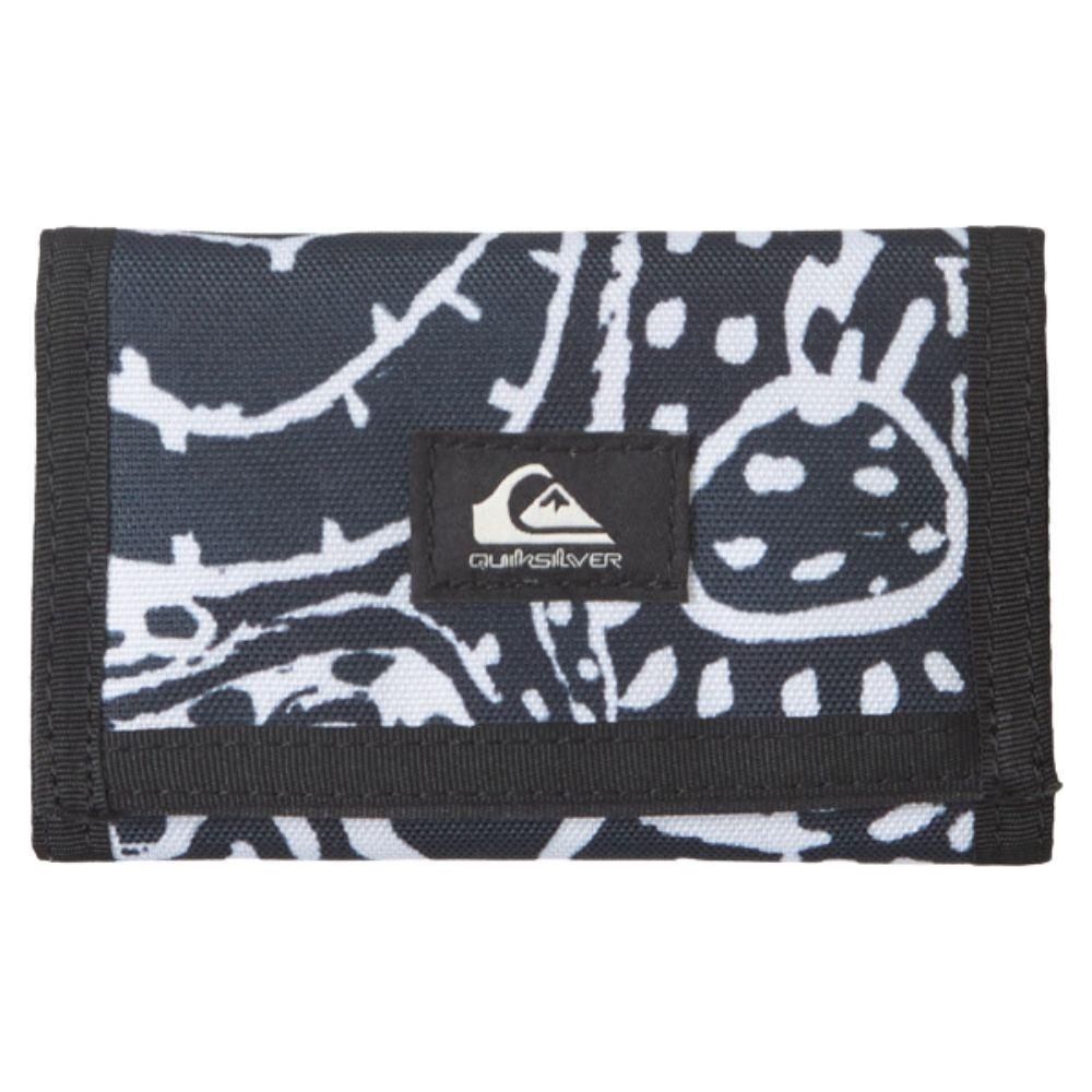 THE EVERYDAILY - Quiksilver - BLACK/ WHITE - Stoffgeldtasche