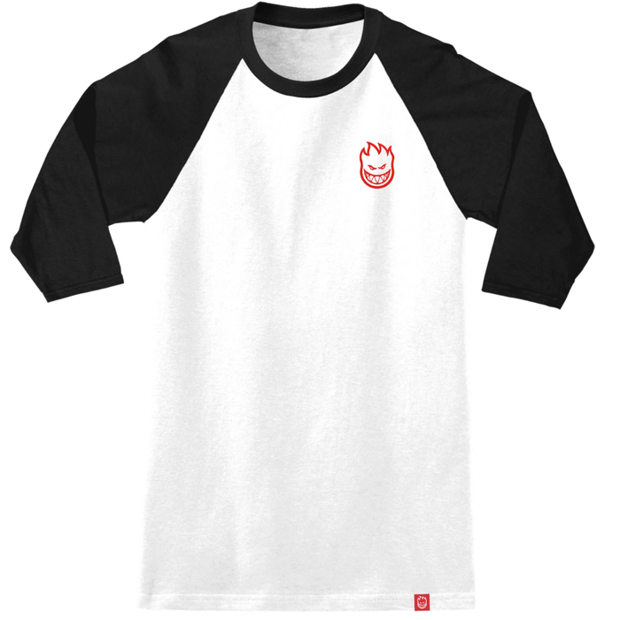 Classic Vortex 3/4 Raglan - Spitfire - wht/blk/rd 