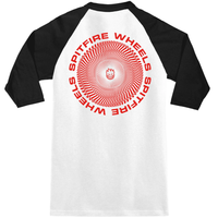 Classic Vortex 3/4 Raglan - Spitfire - wht/blk/rd 