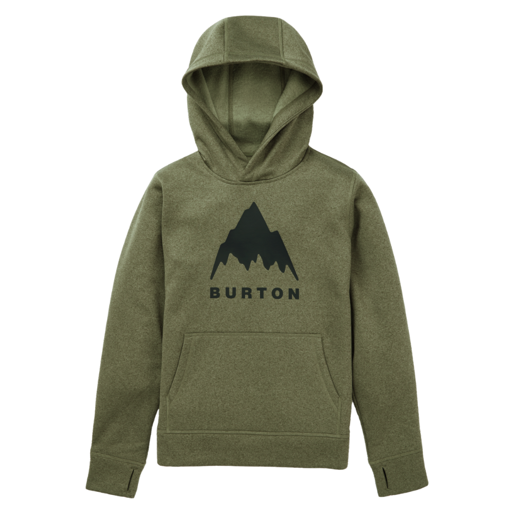 Kids Oak Pullover Hoodie Forest Moss Heather Bild 2