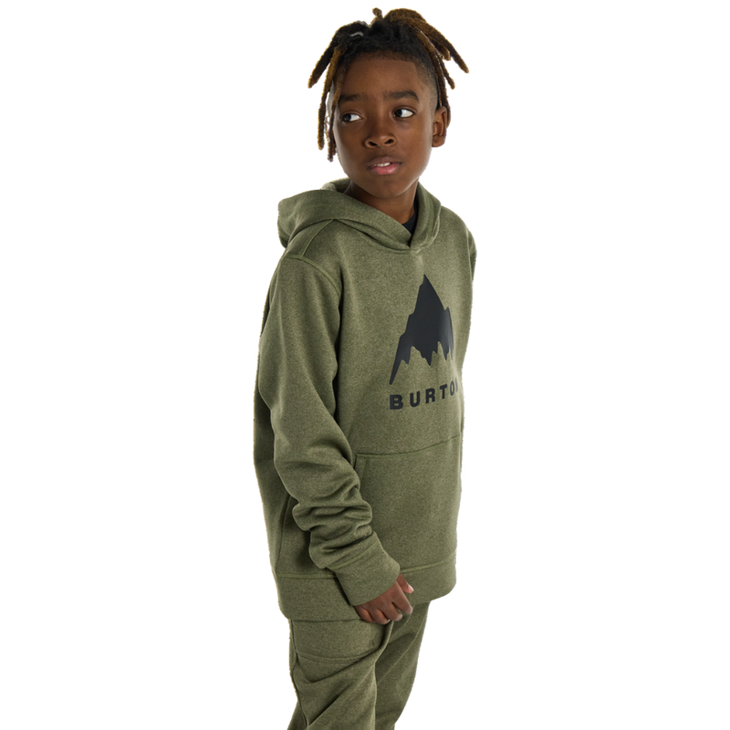 Kids Oak Pullover Hoodie Forest Moss Heather Bild 4