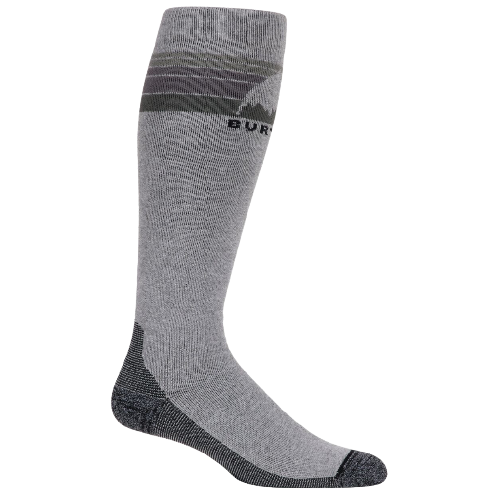 Mens Emblem Midweight Sock Gray Heather Bild 1