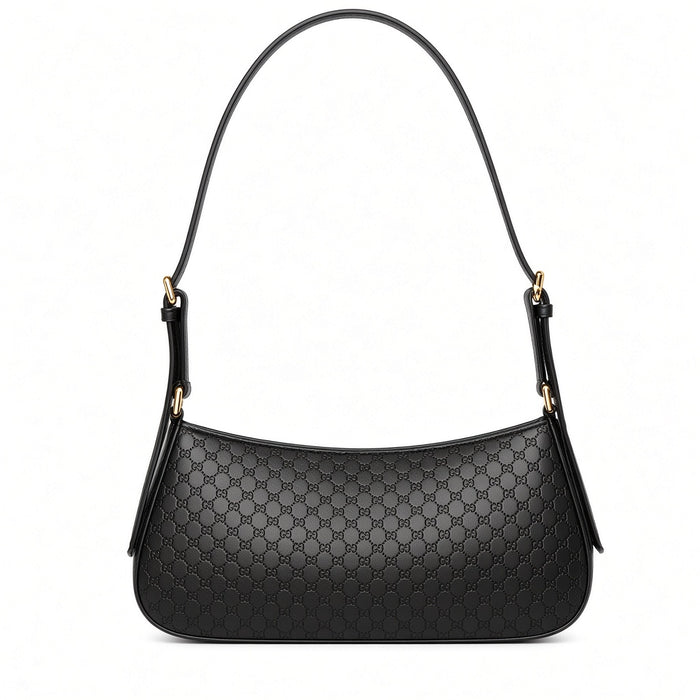 Emblem Aop Small Shoulder Bag BLACK AOP Bild 1
