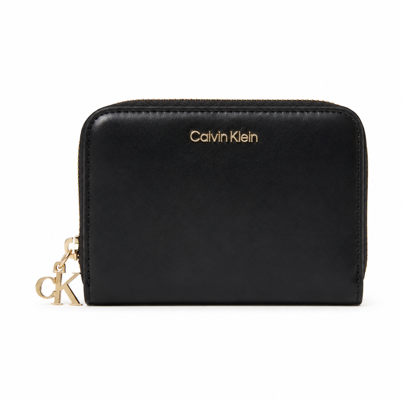 Must Medium Zip Around Wllt Black Bild 1