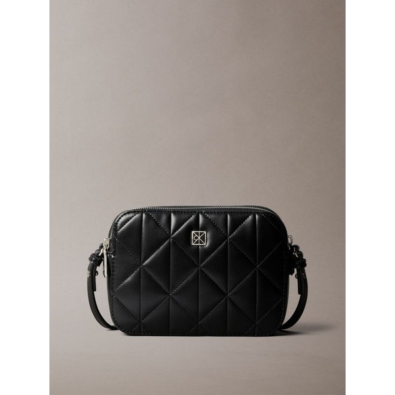 Quilted Double Zip Camera Bag Black Bild 1