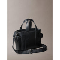 Webbing Strap Small Tote Black/Old Silver Bild 2