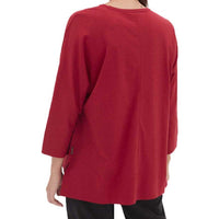 FUJI - ECOALF - BURGUNDY - T-Shirt Langarm