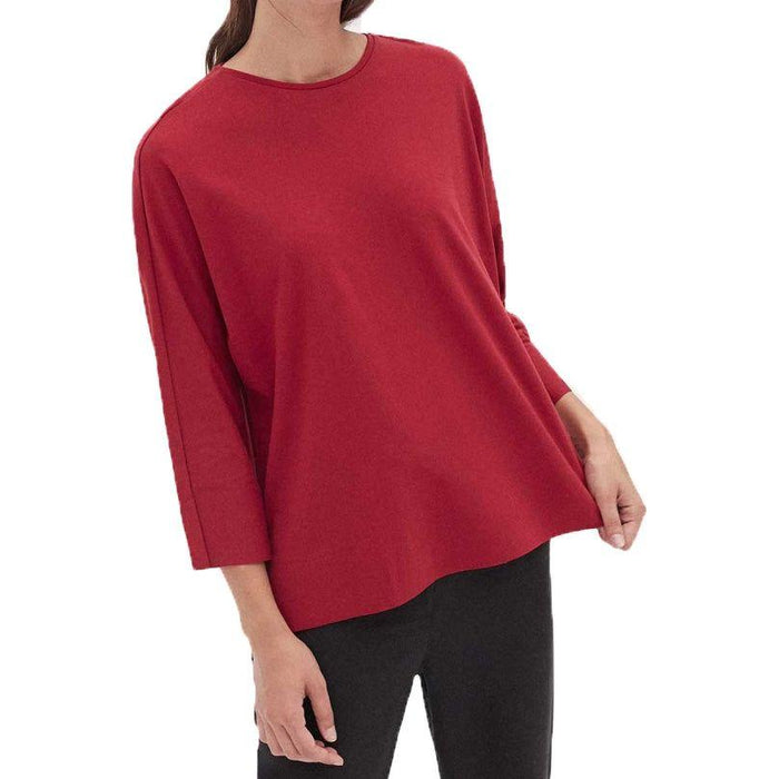 FUJI - ECOALF - BURGUNDY - T-Shirt Langarm