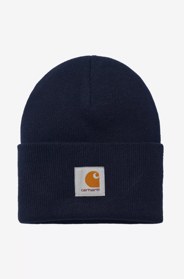 Acrylic Watch Hat Dark Navy Bild 1