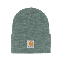 Acrylic Watch Hat Silver Pine Heather Bild 3