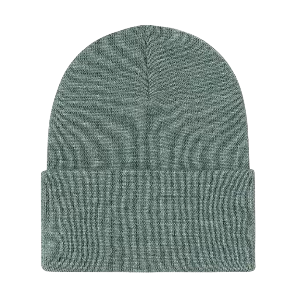 Acrylic Watch Hat Silver Pine Heather Bild 4