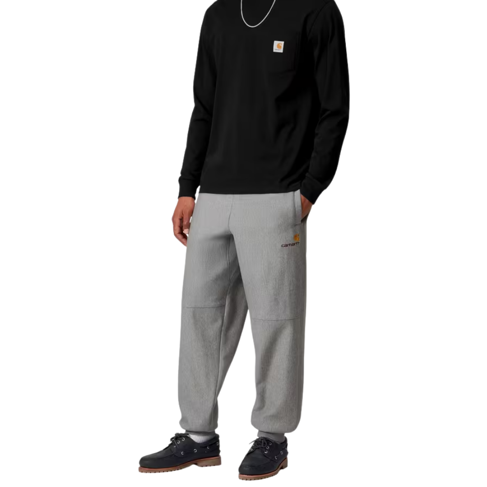 American Script Jogging Pant Grey Heather Bild 2