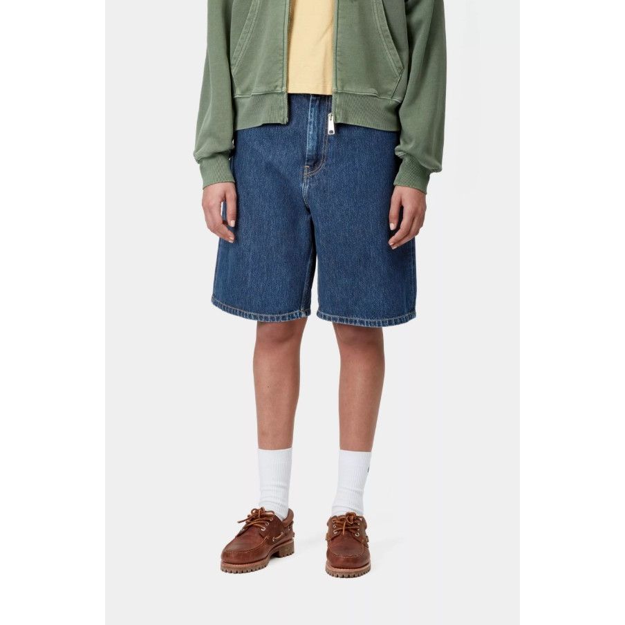 Brandon Short Blue Stone Washed Bild 3