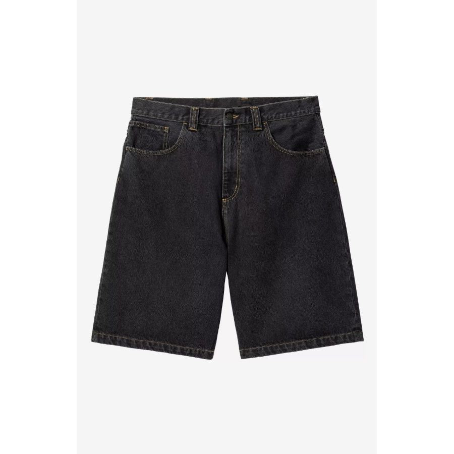 Brandon Short Black Stone Washed Bild 1