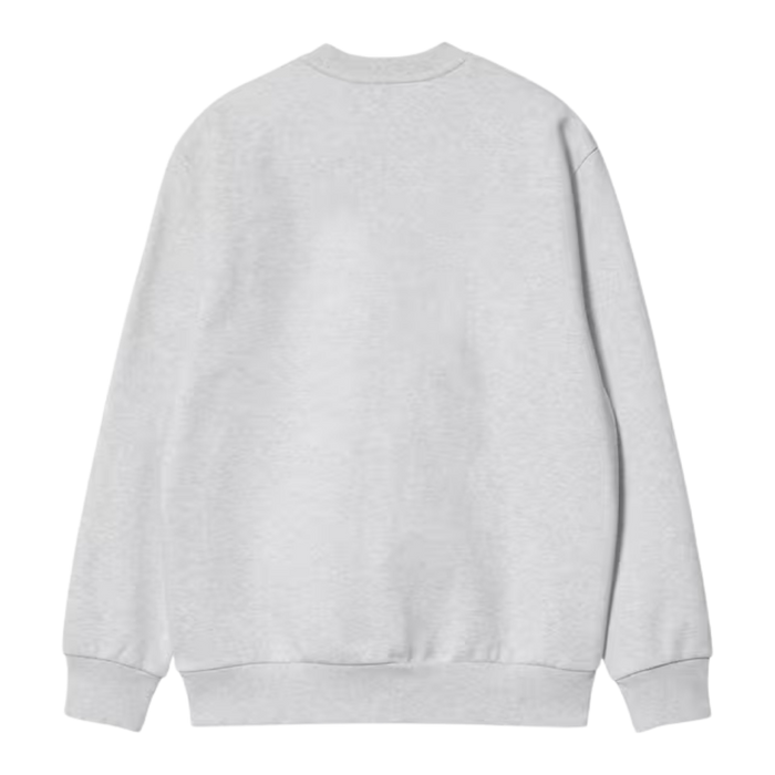 Carhartt Sweat Ash Heather/Cozy Pur Bild 2