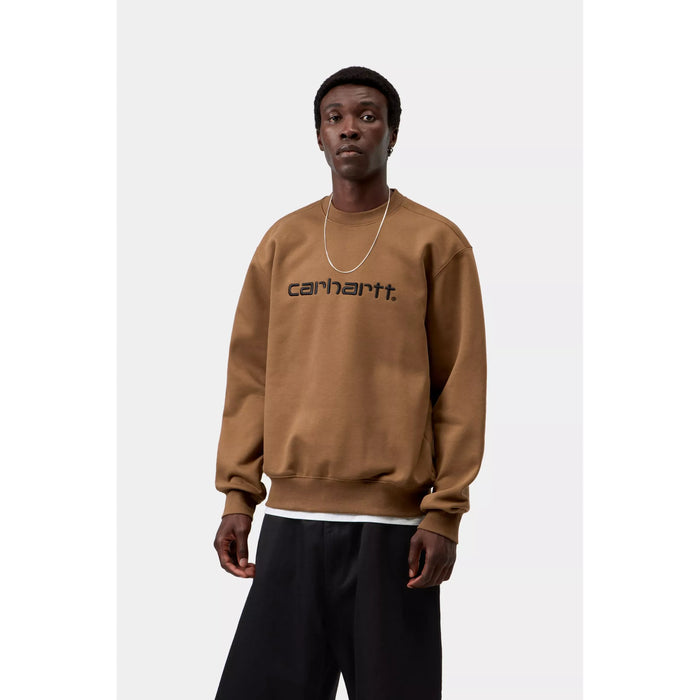 Carhartt Sweat WIP H Brown/Black Bild 1