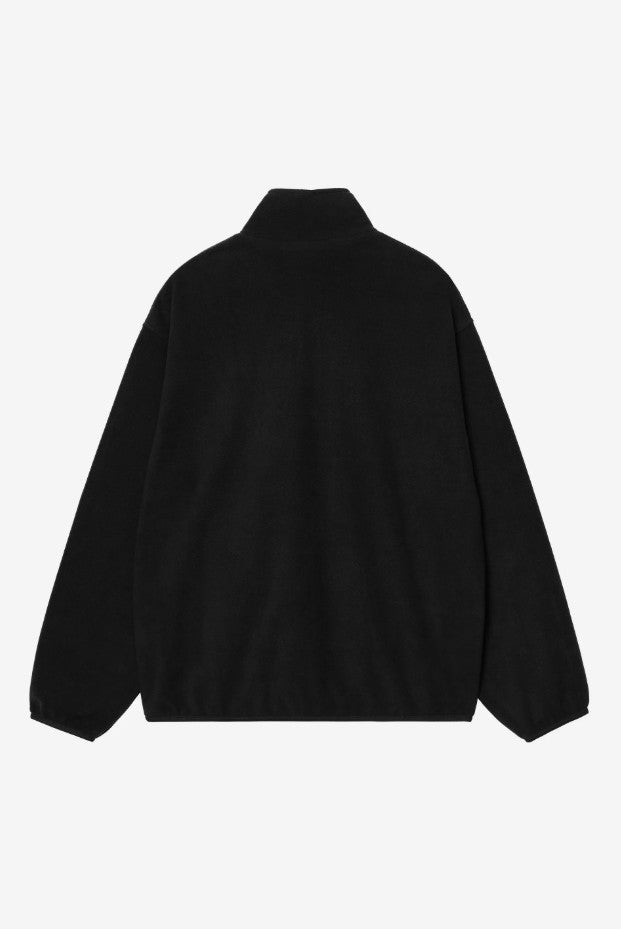 Edmore Half Zip Sweat Black/White Bild 2
