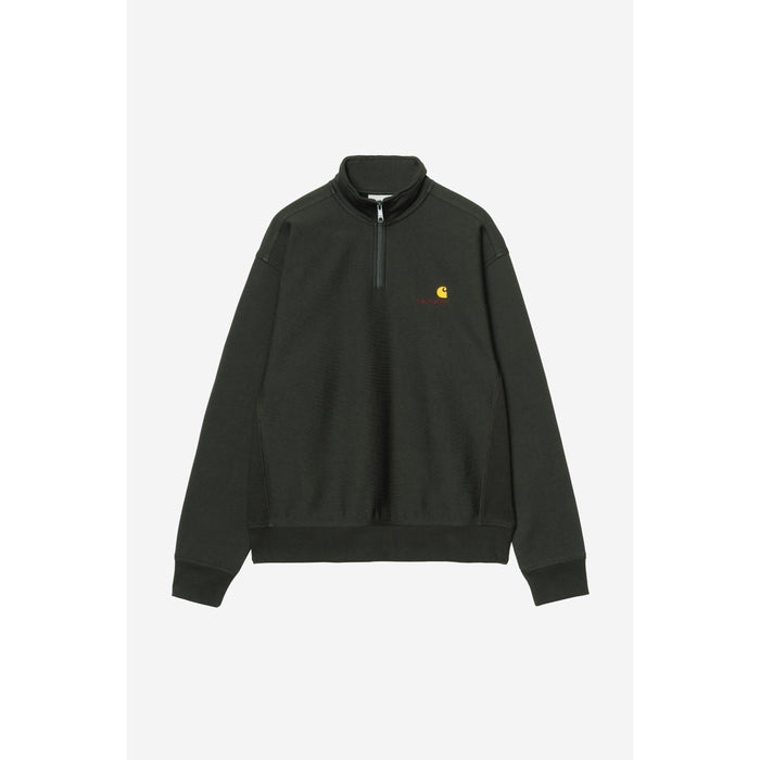 Half Zip American Script Sweat Raven Bild 1