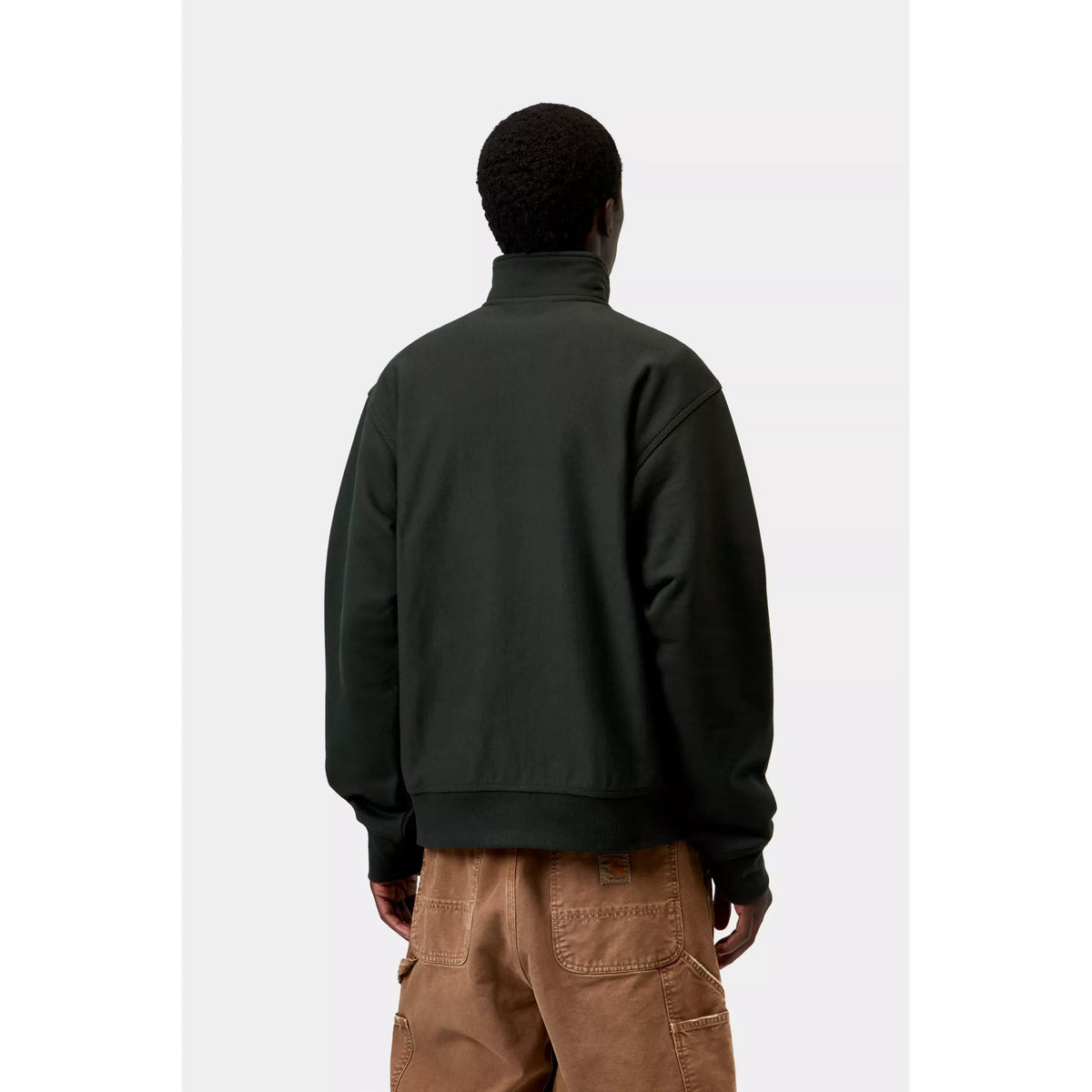 Half Zip American Script Sweat Raven Bild 2