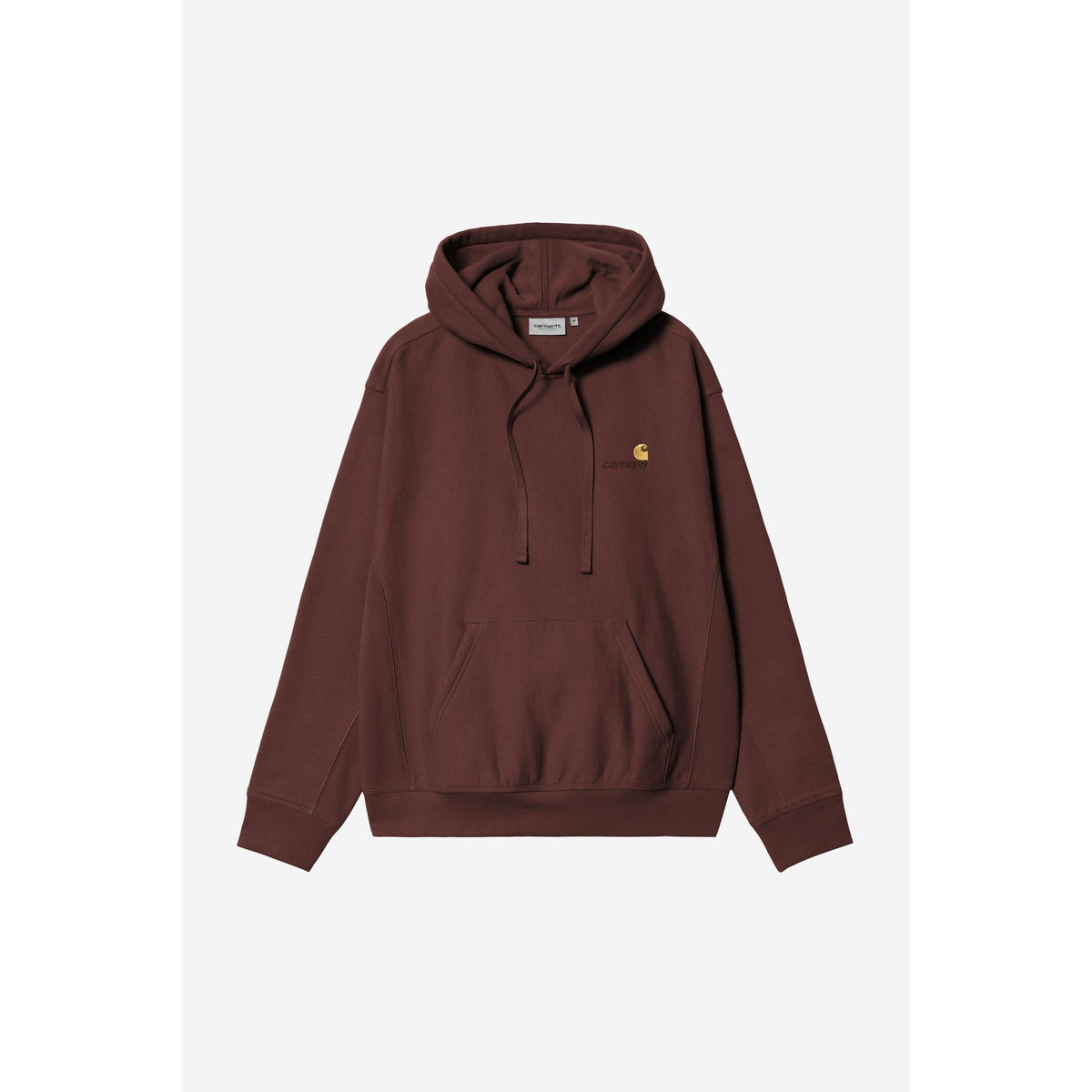 Hooded American Script Sweat Amarone Bild 1