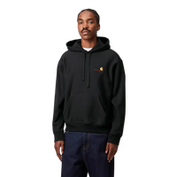 Hooded American Script Sweat Black Bild 5