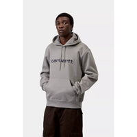 Hooded Carhartt Sweat Shady Grey/Dark Navy Bild 1