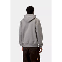 Hooded Carhartt Sweat Shady Grey/Dark Navy Bild 2