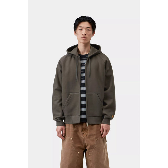 Hooded Chase Jacket Shungite/Gold Bild 1