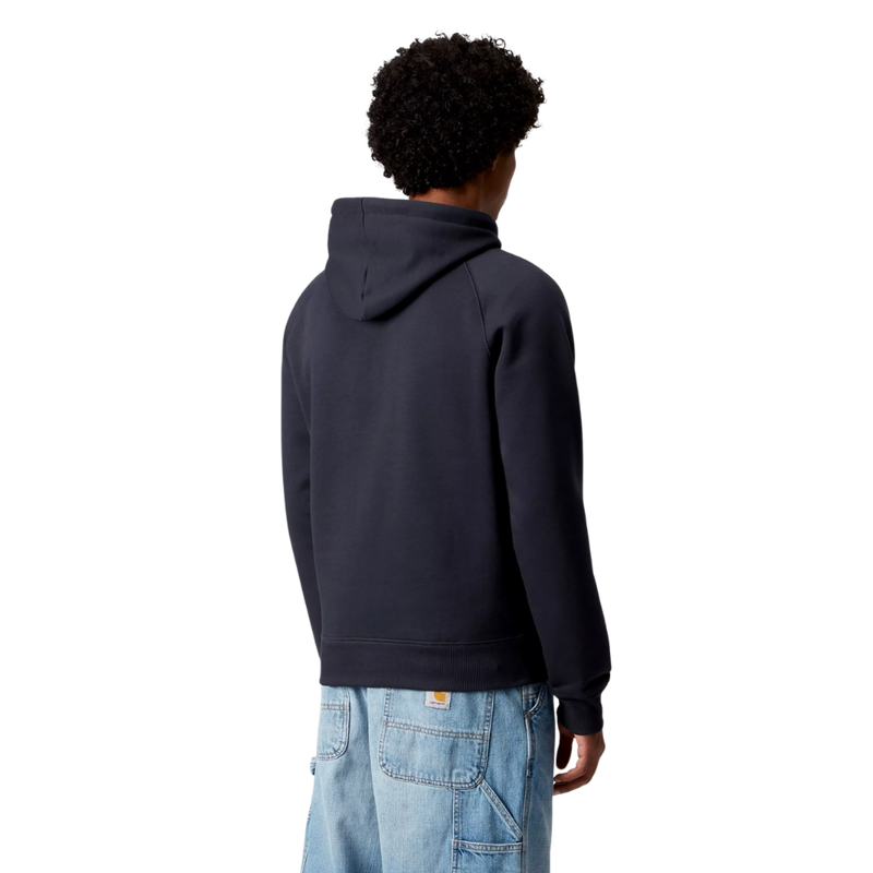 Hooded Chase Sweat Dark Navy/Gold Bild 4