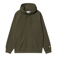 Hooded Chase Sweat Olive/Gold Bild 1