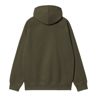 Hooded Chase Sweat Olive/Gold Bild 2
