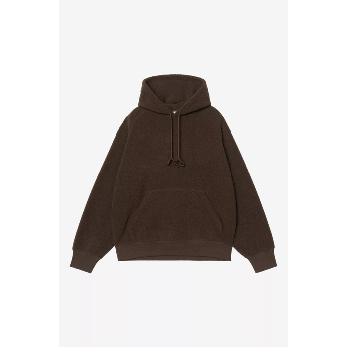 Hooded Limn C Fleece Sweat Tobacco Bild 1