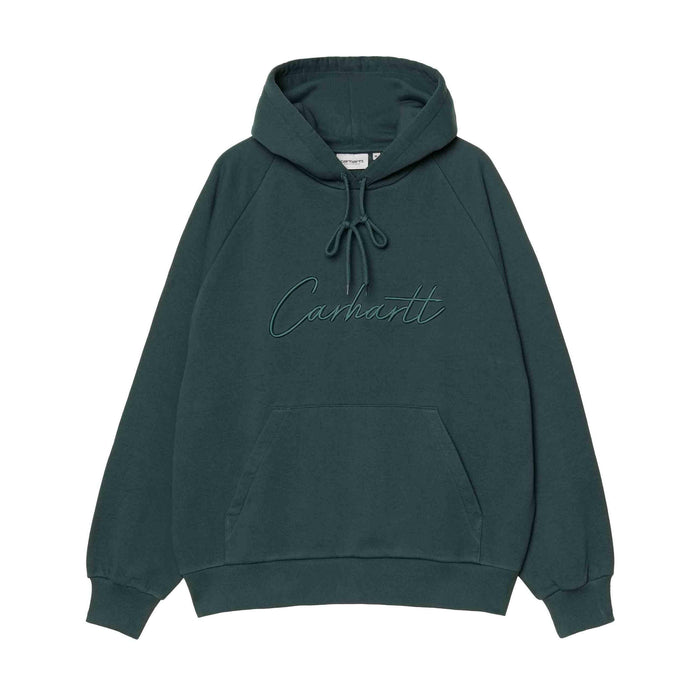 Hooded Ray Sweat Dark Fir Bild 1