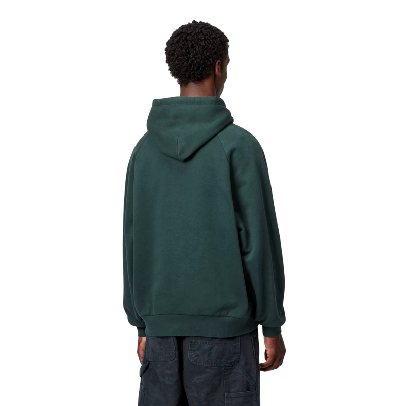 Hooded Ray Sweat Dark Fir Bild 2