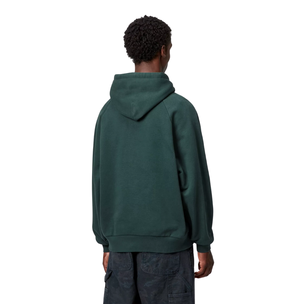 Hooded Ray Sweat Dark Fir Bild 4