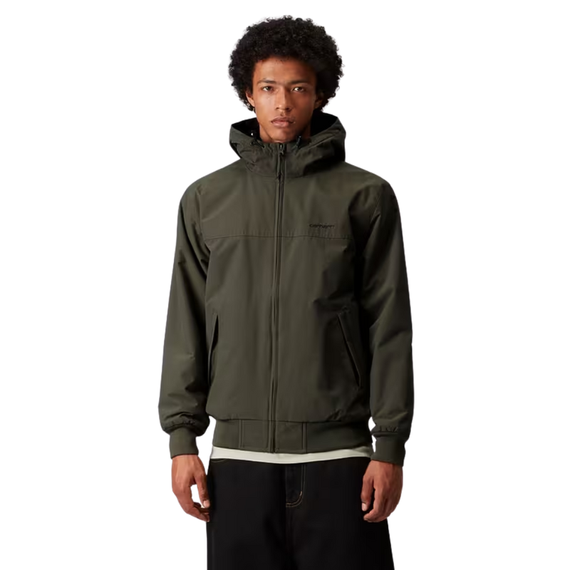 Hooded Sail Jacket Cypress/Black Bild 4