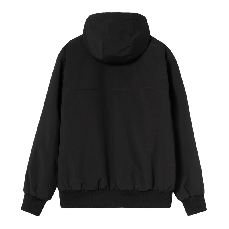 Hooded Sail Jacket Black/White Bild 2