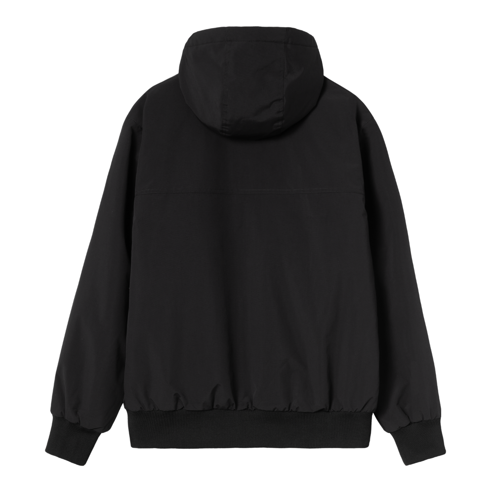 Hooded Sail Jacket Black/White Bild 4