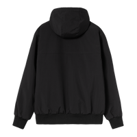 Hooded Sail Jacket Black/White Bild 4